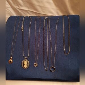 Elegant Gold and Silver Necklace Set